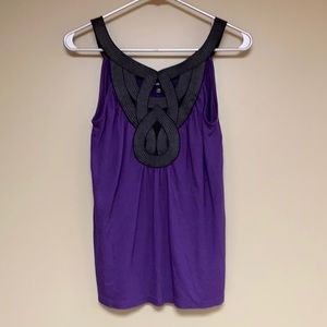 Purple tank top